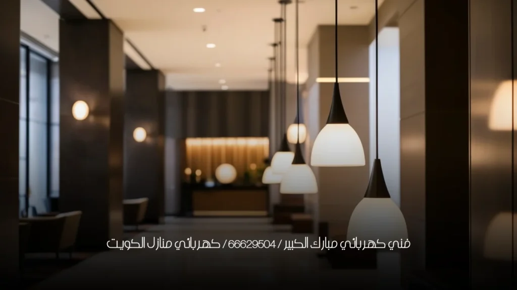 فني كهربائي مبارك الكبير / 66629504 / كهربائي منازل الكويت