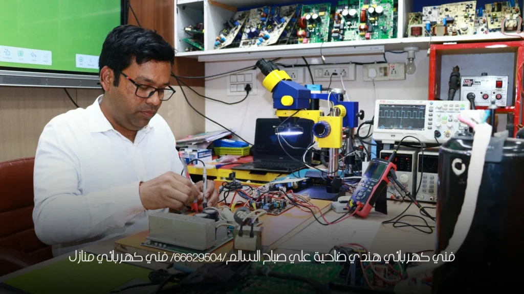 فني كهربائي هندي ضاحية علي صباح السالم/66629504/ فني كهربائي منازل